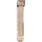 Ekena Millwork Traditional Arts and Crafts Smooth Bracket w/ Offset Brace, Douglas Fir, 5 1/2"W x 28"D x 32"H BKT0604X28X32TRA03SDF - alternate 3